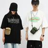 Mini saco de telefone móvel feminino estilo japonês harajuku-style simples casual crossbody saco de ombro marca elegante coreano-estilo ins moda saco pequeno