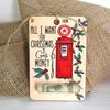 Cartera de Navidad Personalizada Transfronteriza Tarjeta de Regalo de Madera Regalo de Navidad Adorno para Árbol de Navidad Artesanías de Madera Colgante