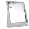 Espejo de Maquillaje con Luces Espejo de Maquillaje Led Desmontable Control Táctil Inteligente Rotación de 360 Grados Espejo de Maquillaje de Escritorio