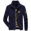 81988#2019 Otoño Transfronterizo Amazon Chaqueta de Pana para Hombre Holgada Talla Grande Moda Casual