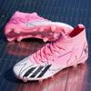 2023 novos sapatos de futebol Falcon high-top quebrado unha longa treino profissional tênis respirável moda popular sapatos de futebol