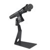 Soporte de Micrófono de Mano Clip para Micrófono Base de Cabeza Accesorios Clip Elástico Universal Interfaz Simple de Tornillo Metálico