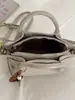 Elegante Bolsa de Cesta de Compras Portátil Xiaomi para Mujer 2026 Principios de Otoño Nueva Bolsa Tote Pequeña Plegada Nicho Bolso Cubo Bolso Cruzado