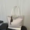 Bolso de Mano Tipo Tote Grande para Viajes Urbanos Simples Bolso Grande Elegante Casual de Hombro Único para Mujer Nuevo Estilo 2026