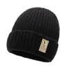 Gorro para Hombre Invierno Tejido Forro Polar Engrosado Cálido Lana Algodón Ciclismo Invierno Cortavientos Frío Cabeza