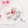 Novo Estilo Branco K Bow Nail Art Acessórios Cyber Celebrity Light Luxo Tridimensional Liga Bow Tie Acessórios DIY Decoração de Unhas