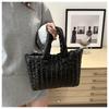Grande Capacidade Simples Nicho Bolsa Bolsa Feminina Espaço Algodão-acolchoado Casaco Bolsa de Ombro 2025 Nova Popular Nova Bolsa Tote