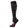 Calcetines de compresión deportivos unisex para pantorrillas, más de 200 estilos de calcetines de compresión largos para saltar la cuerda y correr, directo de fábrica