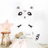 Desenhos animados gato adesivos de parede jardim de infância jardim de infância quarto decoração adesivos quarto dormitório porta adesivos autoadesivo removível FX1128