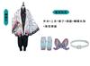 Conjunto completo de ropa de cosplay Ghost Blade para hombre y mujer Chanel Mariposa resistente para escenario actuación bidimensional