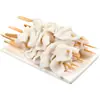 Espetinhos de Oden para Uso Comercial, Alimento Vegetariano Sabor Carne Bovina Branca de Konjac, Ingredientes para Hot Pot Substitutos de Refeição no Atacado, Carne Vegetariana Sabor Carne Bovina