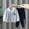 2859 Conjunto de Primavera para Niños 2026 Nueva Moda Ropa Infantil Elegante Tendencia para Niños Ropa de Primavera y Otoño para Niños Pequeños