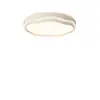 Lámpara de techo para dormitorio color crema, Moderna y simple de alto brillo para dormitorio principal, Luz de espectro completo para comedor, Luz para habitación infantil que protege los ojos