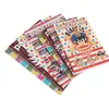 Oferta especial desenho animado fofo bolsa B5 costas livro A5 linha horizontal livro de linha de carro caderno de sala de aula diário bloco de notas