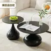 Nueva Mesa de Centro Estilo Crema Mesa de Dormitorio Mesa de Sofá Dormitorio Mesa Pequeña Balcón Mesa de Té Pequeña Redonda Fabricante Venta al por Mayor