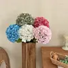 180 piezas de flores de hortensia artificiales impresas en 3D para decoración de bodas, hortensias grandes para paisajismo y accesorios para fotos