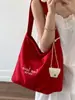 Bolsa de Lona Transfronteriza para Mujer, Gran Capacidad, Nuevo Modelo 2026, Bolso de Hombro Casual Versátil de Verano, Bolso Tote Simple para Estudiante Universitario