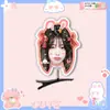 Pinzas para el pelo 3D de las chicas de Ive, An Yu-Jin y Kim Ga-Yeong, Pinzas para el pelo de Primavera, Soporte para Conciertos, Estilo Igual a TikTok, Merchandising