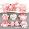 Accesorios de Resina con Clip Bb Charms para Zapatos Clog Niños Sanrio Accesorios DIY Lote de Pasadores Lotso Materiales para Manualidades de Dibujos Animados