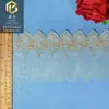 Renda Bordada em Tela Linha Dourada Código de Barras 9cm Acessórios para Roupas Infantis Saia Lolita Acessórios para Vestido Acessórios Dourados