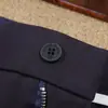 Otoño e Invierno grueso sin hierro antiarrugas cintura elástica fibra de viscosa trabajador de oficina de negocios lujo gama alta casual para hombre