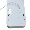 Luz Colgante de Tira LED Oficina Gimnasio Restaurante Luz de Techo Rectangular Marco de Hierro Rejilla de Luz Alta Eficiencia Ahorro de Energía