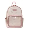 Mochila Grande Capacidade Menina Gatinho 2026 Nova Desenho Animado Moda Embossada Mochila de Viagem Hello Kitty Bolsa Ita