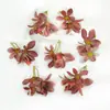 Acessórios de Grampo de Cabelo de Flor de Seda DIY de Hortênsia Artificial de 3 Pétalas para Casamento e Decoração de Parede de Flores para Casa e Adereços de Fotografia
