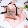 Ventas Directas de Fábrica Bolsas con Cordón Bordadas Estampadas en Serigrafía Ecológicas Especificaciones de Material Color Proceso Opcional Bolsas para Joyas Terciopelo