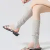 Meias Finas Japonesas Retrô Vazadas para Mulheres, Meias Slouch Sem Pé, Respiráveis para Primavera e Verão, Adequadas para Combinar com Botas, Meias Longas, Meias para Botas