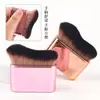 Brocha de Maquillaje con Mango Ondulado, Brocha para Base, Brocha para Rubor, Brocha para Mascarilla Facial, Se Puede Usar como Brocha para Aplicar Loción Corporal Hidratante
