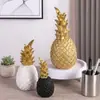 Luz Decorativa de Piña Tridimensional Transfronteriza Lujo Hogareño Sala de Estar Entrada Sala de Muestras Decoración Suave Decoración de Piña Dorada Nórdica