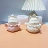 Lindo Cabeza de Gato Gatito Vela Aromática Molde de Silicona DIY Gato Decoración para el Hogar Difusor de Pegamento Molde de Yeso