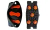 Crampones de hielo invisibles cubrezapatos transparentes antideslizantes de 5 dientes para escalar nieve al aire libre de invierno para niños y niñas carretera antideslizantes crampones de hielo