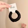 Diadema Plisada de Alta Elasticidad y Durabilidad para Mujer, Cuerda para el Cabello de Satén Fresca que No Daña el Cabello, Goma para Coleta Alta Personalizable