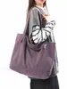 Bolsa de Lona para Mujer 2026 Nuevo Estilo Moda Coreana Casual Ropa de Trabajo Bolso de Hombro Bolso Tote de Gran Capacidad