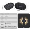 Iluminação Solar Externa Cuidadosamente Selecionada para Gramados, Degraus, Corrimãos de Escadas, Luzes Decorativas para Caminhos, Arandelas de Parede, Arandelas de Fachada e Luzes de Jardim