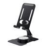 Suporte de Mesa para Celular para Transmissão ao Vivo, Suporte Ajustável e Giratório para Filmagem de Cima, Ferramenta Popular para Gravação de Influenciadores, Universal para Celulares e Tablets