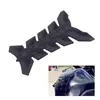 Adesivo Osso de Peixe para Tanque de Combustível de Motocicleta Transfronteiriço Acessórios de Modificação Decalque de Carroceria Borracha Estéreo 3D Osso de Peixe Suprimentos para Carros e Motos