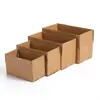 Caja de Cartón de Media Altura para Entrega Express, Caja de Embalaje Logístico Rectangular Extra Dura, Caja Corrugada Postal, Caja Logística Universal, Caja de Papel