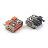 Conector Hembra Corto USB 2.0 de Cobre Puro Power Bank Dispositivo de Almacenamiento de Energía Toma de Carga Conector USB Fábrica de Origen