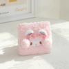 Bolsa de Tecido para Absorventes Higiênicos de Desenho Animado de Grande Capacidade Fofa Mini Bolsa de Viagem para Absorventes Portátil Bolsa de Armazenamento de Algodão Sanitário