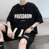 Traje da moda para adolescente de 14 anos 15 alunos do ensino fundamental conjunto de camisetas de verão 12 meninos crianças grandes manga curta shorts fino