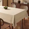 Mantel Rectangular Estilo Vintage, Resistente a Manchas y Fácil de Cuidar, Adecuado para Uso en el Hogar, Realza el Ambiente en la Sala de Estar, Cubierta para Mesa de Café, Cubierta Protectora para Superficie de Mesa