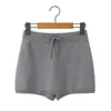 6781-25 Otoño Nuevo Estilo Retro Francés Elegante Pequeño Chanel Cordón Ajustable Delgado Punto Falda Pantalón Bodycon Media Falda