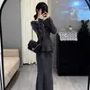 Vestido de punto para mujer, extremadamente elegante, para llevar debajo, moda primavera temprana 2026, nuevo conjunto de estilo coreano, vestido largo