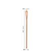 Cuchara agitadora de acero inoxidable 304, mango largo, cuchara para hielo, café, postre, cuchara pequeña, varilla para agitar cócteles, tenedor para pastel y fruta