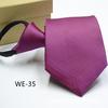 Corbata Formal de Negocios para Hombre con Cremallera Fácil de Jalar y Conveniente Corbata Uniforme con Corbata Perezosa Fabricante Stock Listo Venta al por Mayor