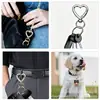 Venta Directa de Fábrica Llavero Pequeño en Forma de Corazón Durazno Rojo Accesorios DIY Joyería de Aleación de Zinc Llavero con Cierre de Resorte