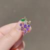 Broche Pequeno com Laço, Broche Anti-Exposição, Flor de Peito, Botão Anti-Exposição para Camisa Sem Costura, Alfinete Versátil Atacado